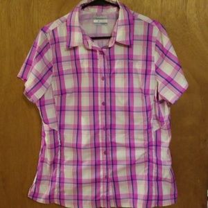 Columbia vented short sleeved shirt